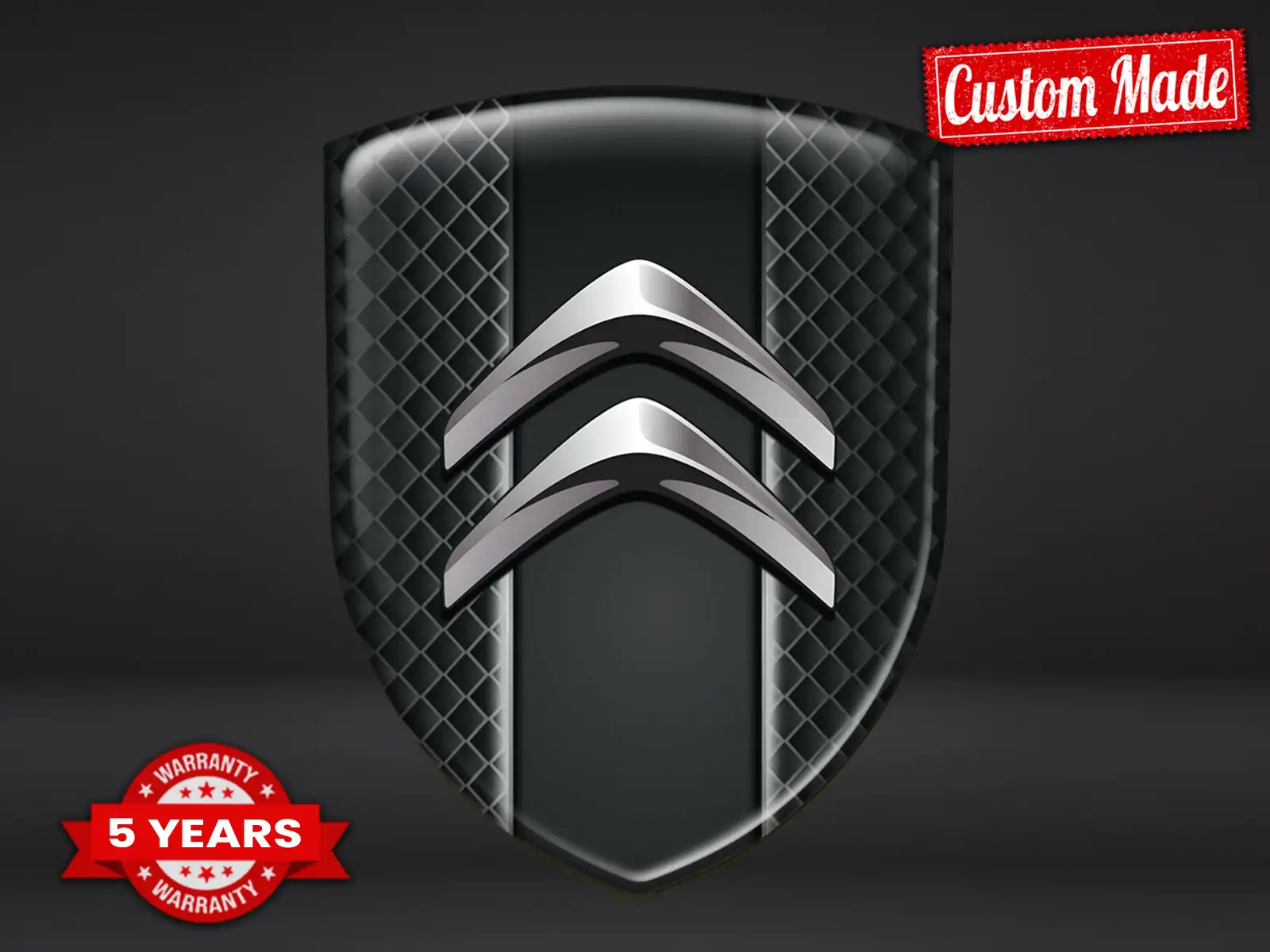 Citroen Pegatina En Relieve Auto Máximo Estilo Pro Resistente